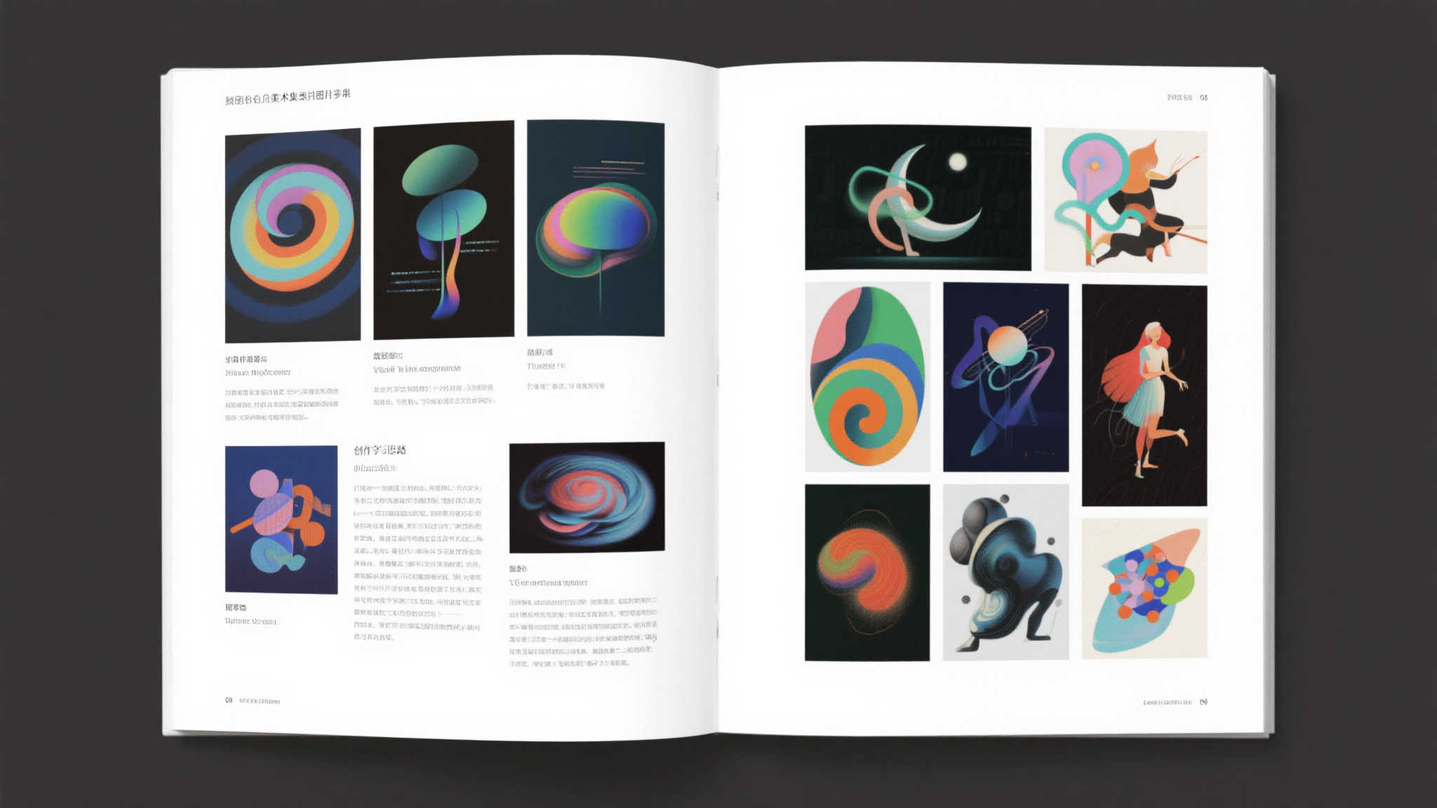 更值得一提的是，这份美术集并非单纯的图片